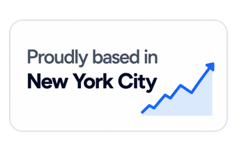 Proudly based in New York City